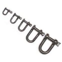 D Shackles 4mm S/s